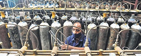 Bengaluru saw acute shortage of medical oxygen during the peak of the Covid-19 second wave earlier this year  | ashishkrishna HP
