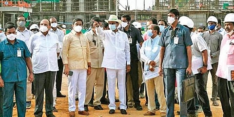 Expedite Secretariat building works: Telangana CM KCR