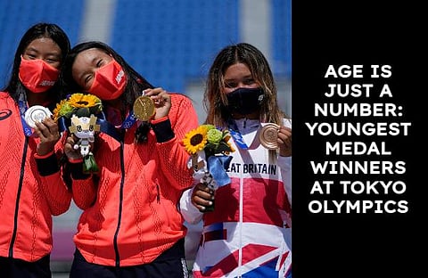 The Tokyo Olympics 2020 witnessed the rise of youngsters, who left a telling impression on the minds of the viewers with their scintillating performances. This Olympics saw youngsters dominate the Games as much as professional adults would do. Here's a look at the five youngest medal winners of the Tokyo Olympics. (Photo | AP)
