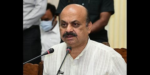 Karnataka  Chief Minister Basavaraj Bommai. (Photo | Express)