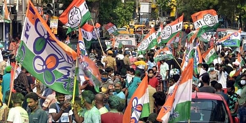 TMC Supporters (Photo | ANI)