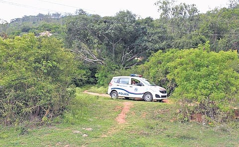 Police patrol isolated spots in Mysuru on Tuesday | Udayshankar S