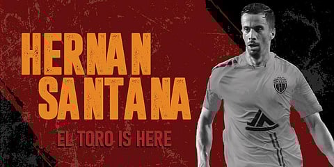 Spanish midfielder Hernan Santana (Photo | NorthEast United FC Twitter)