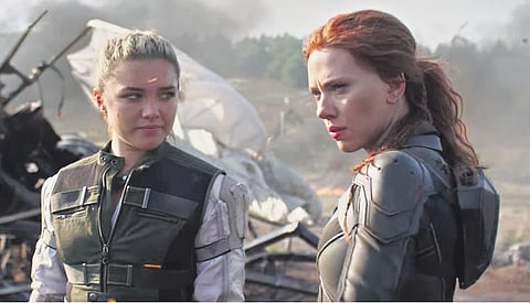 A still from 'Black Widow'.