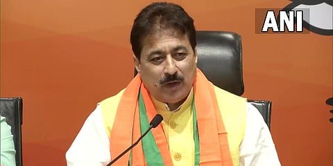 Newly-inducted Uttarakhand BJP leader Rajkumar (Photo| ANI)