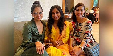 (L-R) Sarayu Hegde, Deepa Reddy and Anisha Narang