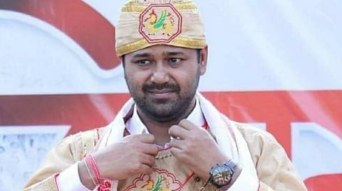 Assam Jatiya Parishad president Lurinjyoti Gogoi 