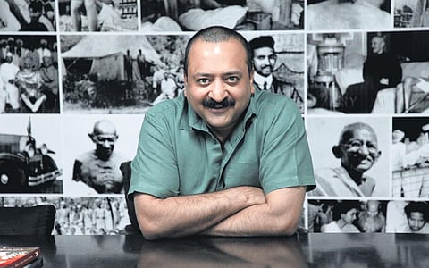  Birad Yajnik, the curator of Mahatma Gandhi Digital Museums.