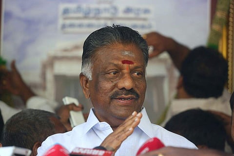 AIADMK coordinator O Panneerselvam (File | EPS)