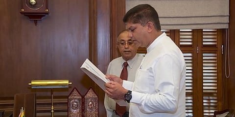 Sri Lankan Minister for State for Prison Management Lohan Ratwatte (Photo | YouTube screengrab)