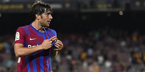 Pedri of Barcelona (Photo | AFP)