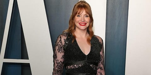 Hollywood actress-filmmaker Bryce Dallas Howard (Photo | AFP)