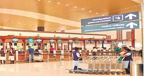 The Kochi airport recorded an 88.32% increase in passenger movement in the international sector in August as compared to July | File pic