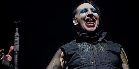 American singer and songwriter Marilyn Manson (Photo | AFP)