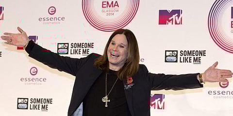 British singer and songwriter Ozzy Osbourne (Photo | AFP)