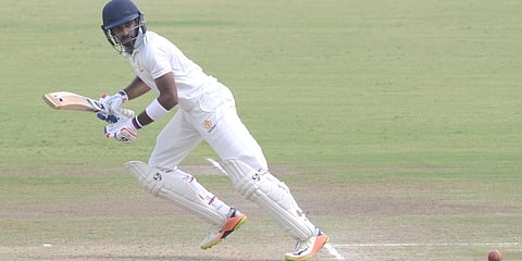 Indian cricketer R Samarth (Photo | Express)