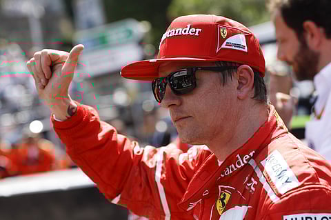 Ferrari driver Kimi Raikkonen. (Photo | AP)