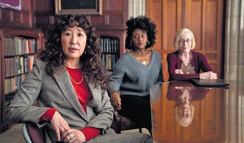 The Chair finds it comfortable to coast along with Sandra Oh’s unmatched aura and comedic timing.