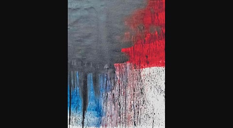 There are 35 works by 15 artists on display apart from some installations and sculptures.