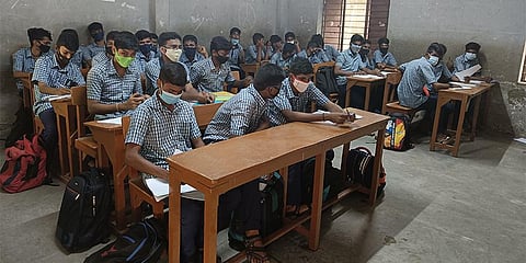 No regards for COVID rules? At Chennai school, 50-70 students crammed into some classrooms