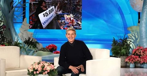 Ellen DeGeneres, TV talkshow celebrity and a comedian (Photo | Twitter @TheEllenShow)