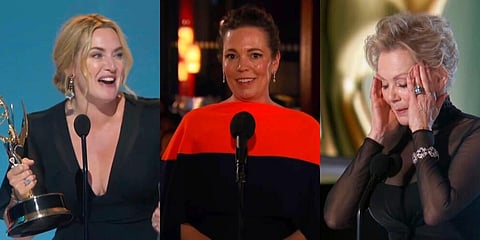 The Emmys 2021 showed that the OTT shows have mastered an art which originated with the Television. Starting with Netflix's 'The Crown' and 'Queen's Gambit', the list goes on with Apple TV+'s 'Ted Lasso' and Disney+ Hotstar's 'I May Destroy You' and many more. Here's a look at all the winners of the award show bestowed by the Television Academy.