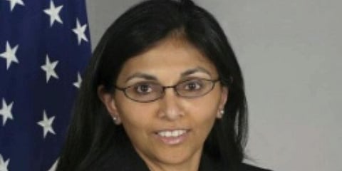 US-India Business Council chief Nisha Desai Biswal (Photo| Special Arrangement)