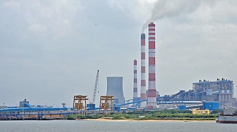 View of the Ennore Power Plant in Chennai |  shiba Prasad sahu