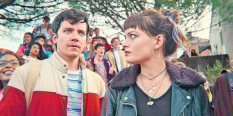 A still from 'Sex Education' season 3.