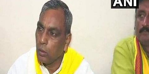 SBSP chief Om Prakash Rajbhar (Photo | ANI Twitter)