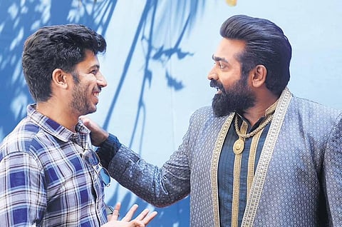 Deepak Sundarrajan with Vijay Sethupathi