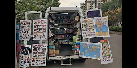 To bring back the joy of reading and love for books, city-based bookseller Mohammed Riyaz started Dream Info, a bookstore on wheels by is helping many regain their interest in reading.