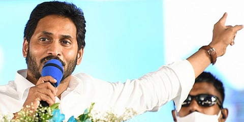 Andhra Pradesh CM Jagan Mohan Reddy (Photo | EPS)