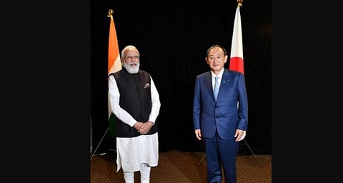 Modi, Japan's Suga for free, open Indo-Pacific; oppose economic coercion, unilateral attempts' to change status quo