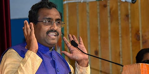 BJP leader Dr Ram Madhav 