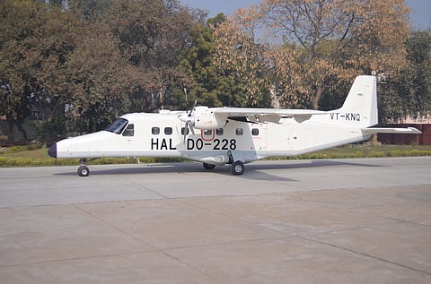 The HAL Do- 228 (Photo @HALHQBLR)