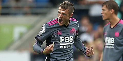 Leicester City striker Jamie Vardy (Photo | AP)