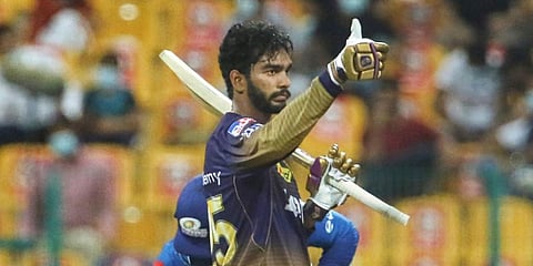 All eyes will be on Venkatesh Iyer who has smashed top class attack of Mumbai Indians to take his team home. (Photo | KKR Twitter)