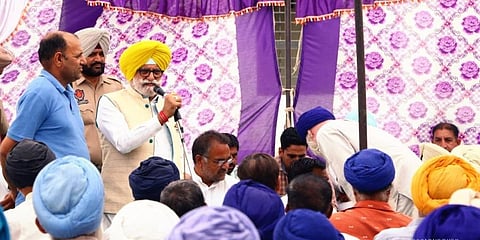 Former Punjab minister Rana Gurjit Singh. (Photo @ManishTewari)