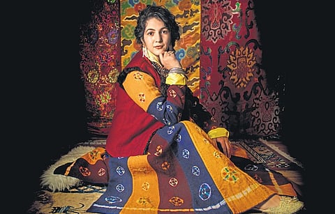 Models sporting the Jigmat Couture collection.