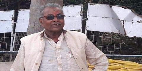 Slain BJP leader and former Mahanga block chairman Kulamani Baral (Photo| EPS)