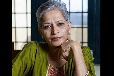 Murdered journalist Gauri Lankesh