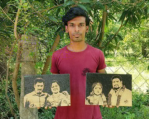 Artist Vignesh (Photo | Express)