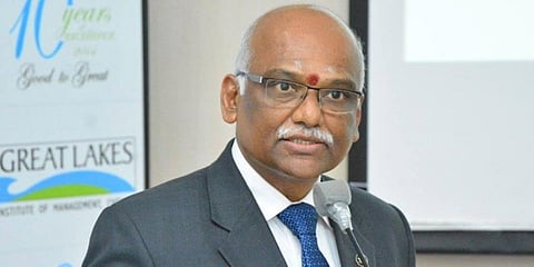 Former RBI deputy governor R Gandhi (Photo | Express)