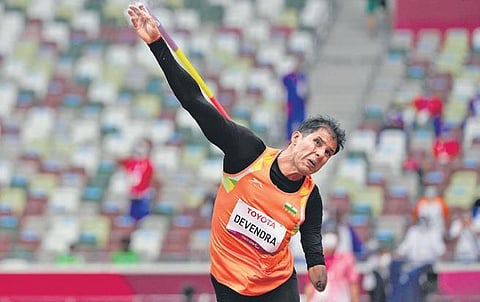 Javelin thrower Devendra Jhajharia recently won his third Paralympic medal at the Tokyo Paralympic Games.