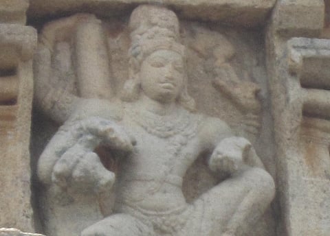 Shiva Lingin from Moovar Koil, Kodumbalur.