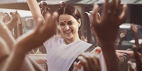 A still from Kangana Ranaut-starrer 'Thalaivii'.