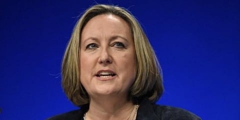 UK Secretary of State for International Trade Anne-Marie Trevelyan (File photo| AFP)