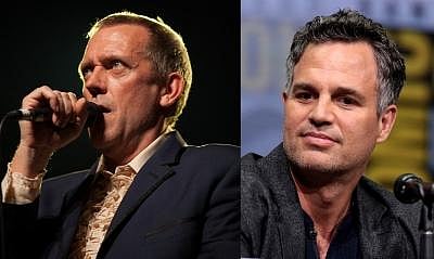 Hugh Laurie (L) and Mark Ruffalo have joined the cast of Netflix's 'All the Light We Cannot See'. (Photo | IANS)