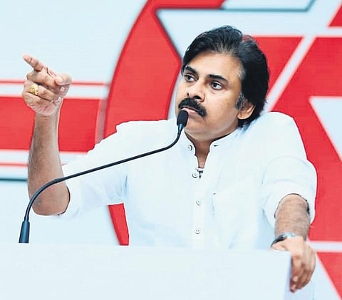 Cinema actor and Janasena chief Pawan Kalyan